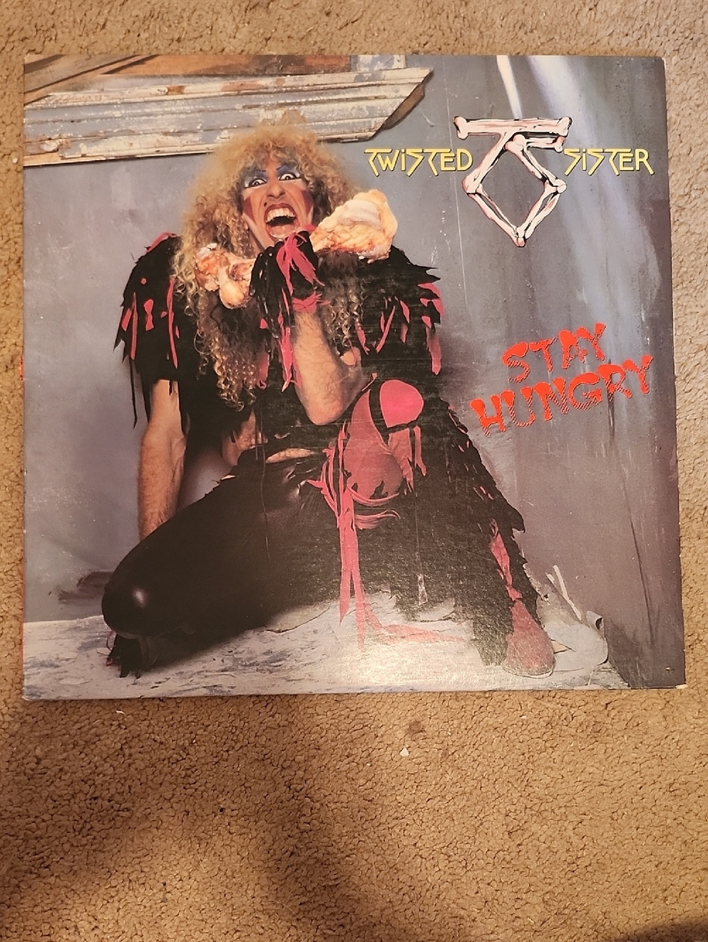 Twisted Sister "Stay Hungry" Vinyl Record Album